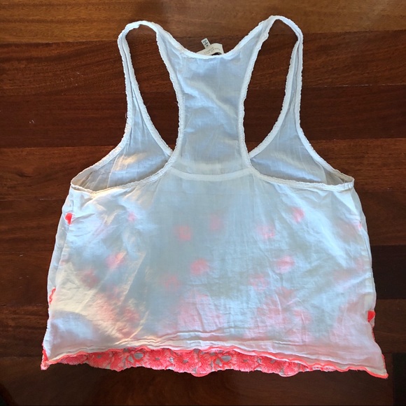 A&F Neon Floral Tank Top - M - Picture 4 of 4